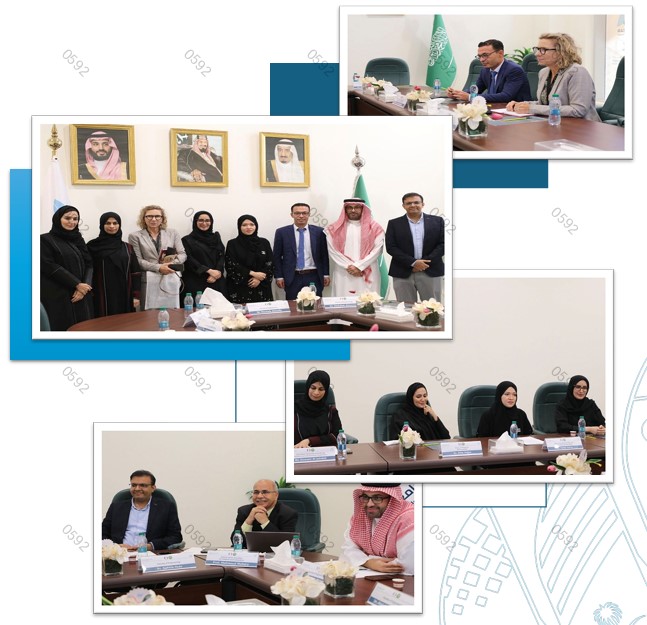 زيارة وفد القنصلية الفرنسية إلى جامعة جدة